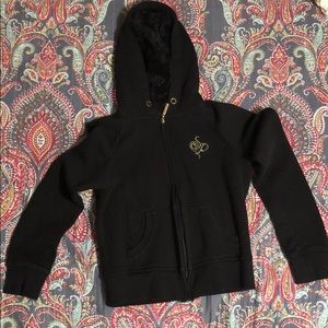 South Pole Black Hooded Jacket